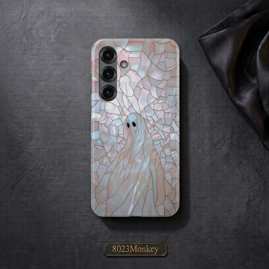 Stained Glass Ghost MgaSafe Tough Cover for iPhone and Samsung