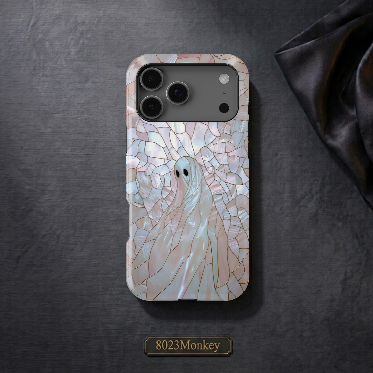 Stained Glass Ghost MgaSafe Tough Cover for iPhone and Samsung