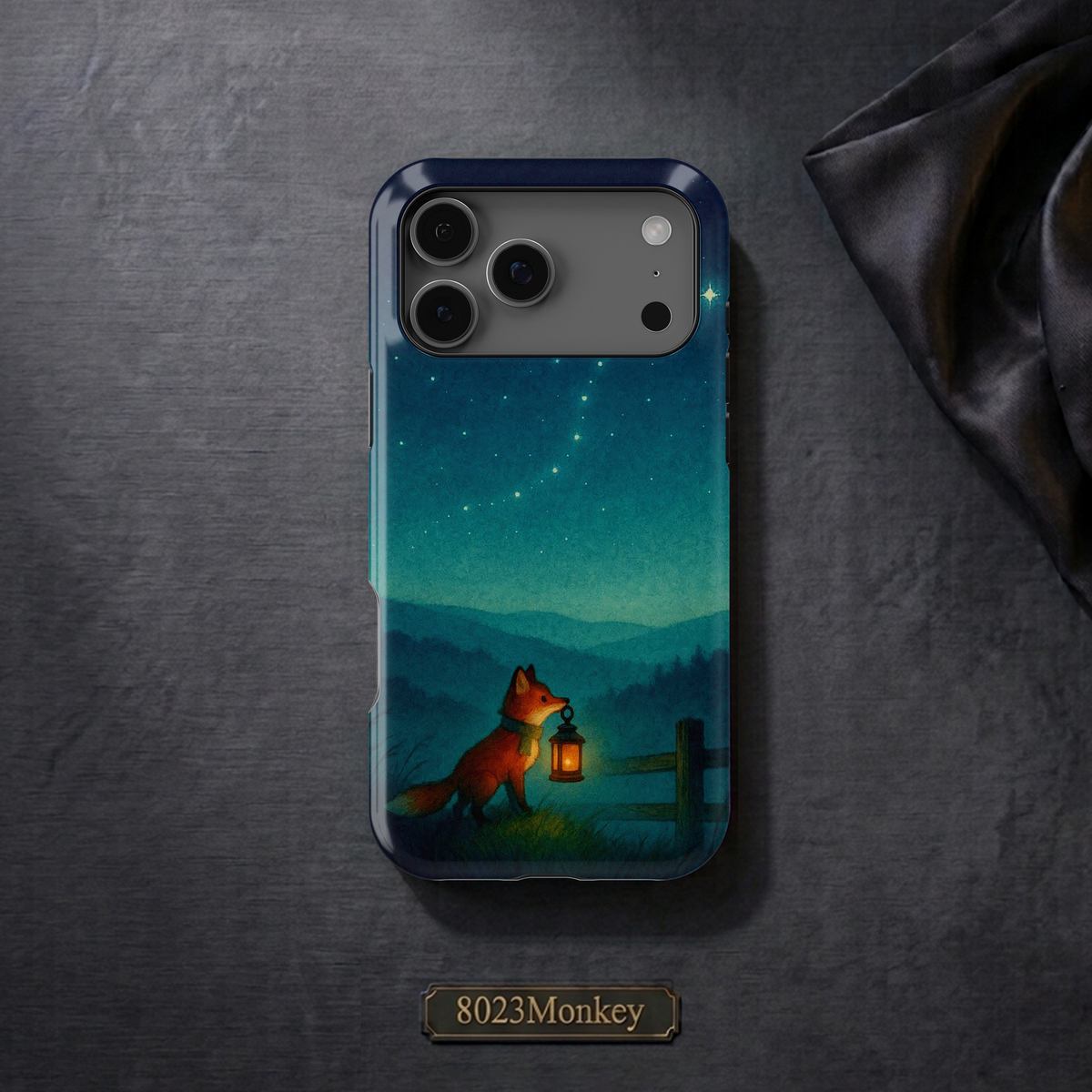 Magical Night Fox MgaSafe Tough Cover for iPhone and Samsung