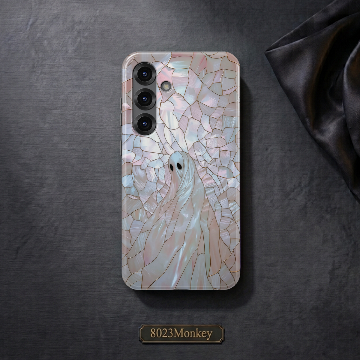 Stained Glass Ghost MgaSafe Tough Cover for iPhone and Samsung