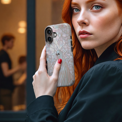 Stained Glass Ghost MgaSafe Tough Cover for iPhone and Samsung