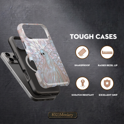 Stained Glass Ghost MgaSafe Tough Cover for iPhone and Samsung